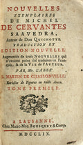 NOUVELLES EXEMPLAIRES DE MICHEL DE CERVANTES SAAVEDRA,