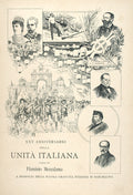 XXV ANIVERSARIO DELLA UNITÃ€ ITALIANA. [HOMENAGEM D. CARLOS I]