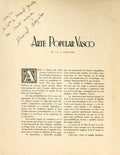 ARTE POPULAR VASCO.