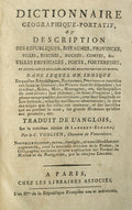 DICTIONNAIRE GÃ‰OGRAPHIQUE-PORTATIF,