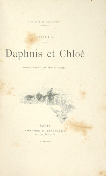 DAPHNIS ET CHLOÃ‰.