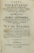 CARTA DE ESCRAVIDÃƒO.