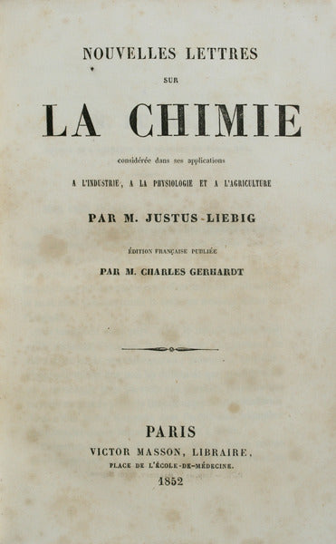 NOUVELLES LETTRES SUR LA CHIMIE.