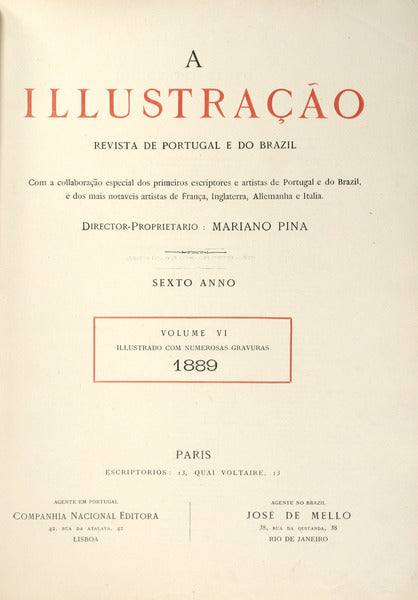ILLUSTRAÃ‡ÃƒO (A). [Volume VI - 1889]