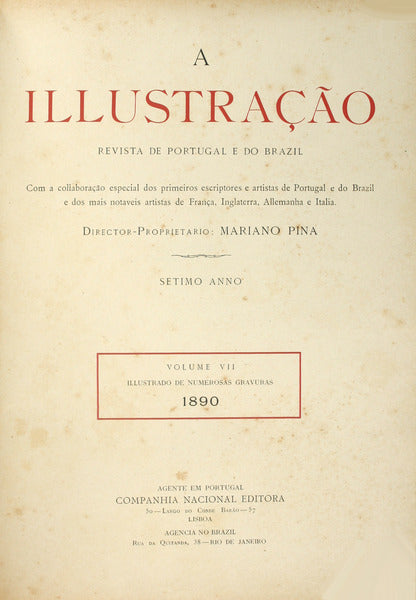 ILLUSTRAÃ‡ÃƒO (A). [Volume VII - 1890]
