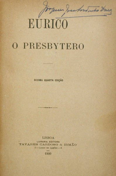 EURICO O PRESBYTERO.