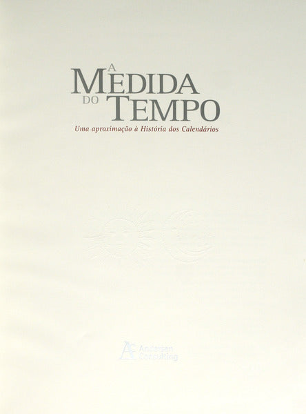 A MEDIDA DO TEMPO.