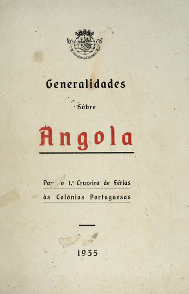 GENERALIDADES SÃ”BRE ANGOLA.