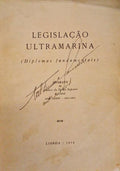 LEGISLAÃ‡ÃƒO ULTRAMARINA (DIPLOMAS FUNDAMENTAIS).