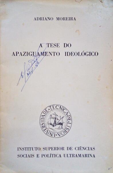 A TESE DO APAZIGUAMENTO IDEOLÃ“CO.
