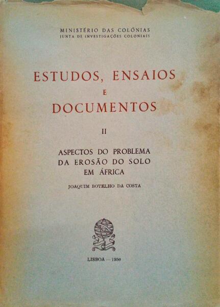 ASPECTOS DO PROBLEMA DA EROSÃƒO DO SOLO EM ÃFRICA.