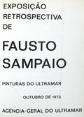 FAUSTO SAMPAIO PINTURAS DO ULTRAMAR.