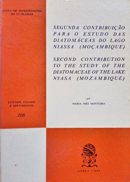 SEGUNDA CONTRIBUIÃ‡ÃƒO PARA O ESTUDO DAS DIATOMÃCEAS DO LAGO NIASSA (MOÃ‡AMBIQUE).