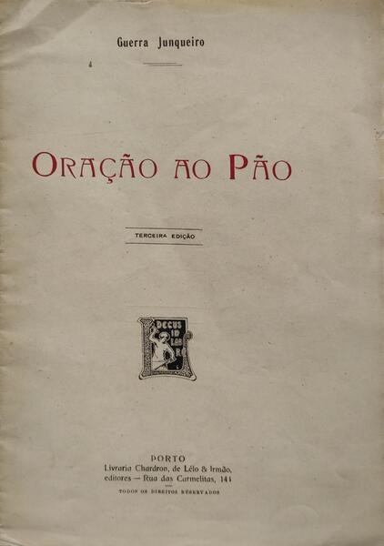 ORAÃ‡ÃƒO AO PÃƒO.