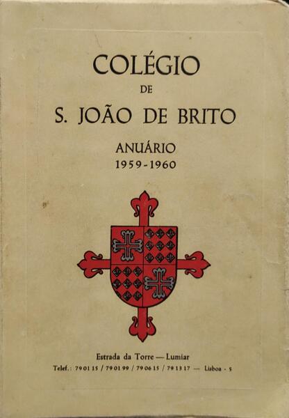 COLÃ‰GIO DE S. JOÃƒO DE BRITO, ANUÃRIO 1959-1960.