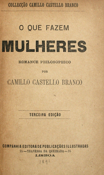 O QUE FAZEM MULHERES. [3.Âª EDIÃ‡ÃƒO]