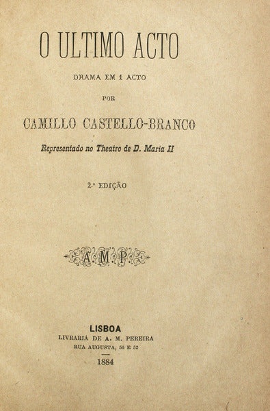 O ULTIMO ACTO.