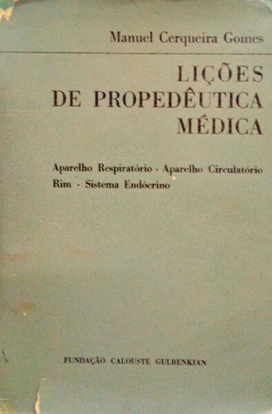 LIÃ‡Ã•ES DE PROPEDÃŠUTICA MÃ‰DICA.