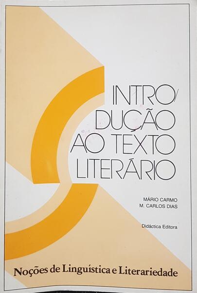 INTRODUÃ‡ÃƒO AO TEXTO LITERÃRIO. [13.Âª EDIÃ‡ÃƒO]