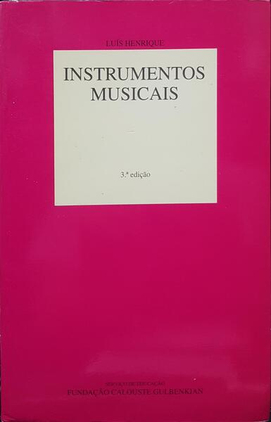 INSTRUMENTOS MUSICAIS. [3.Âª EDIÃ‡ÃƒO]