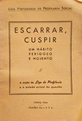 ESCARRAR, CUSPIR UM HÃBITO PERIGOSO E NOJENTO.