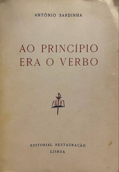 AO PRINCÃPIO ERA O VERBO.