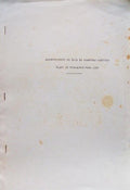 ABASTECIMENTO DE ÃGUA AS RESERVAS PASTORIS PLANO DE TRABALHO PARA 1954.
