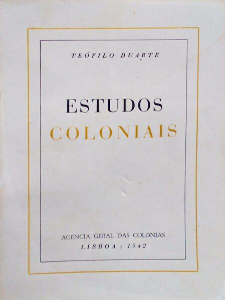 ESTUDOS COLONIAIS.
