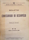 BOLETIM DO COMISSARIADO DO DESEMPRÃŠGO NÂº 12.