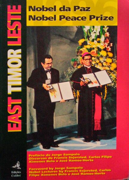 TIMOR LESTE NOBEL DA PAZ. EAST TIMOR NOBEL PEACE PRIZE.