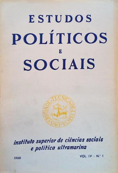 ESTUDOS POLÃTICOS E SOCIAIS, VOL. IV, N.Âº 1.