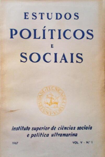 ESTUDOS POLÃTICOS E SOCIAIS, VOL. V, N.Âº 1.