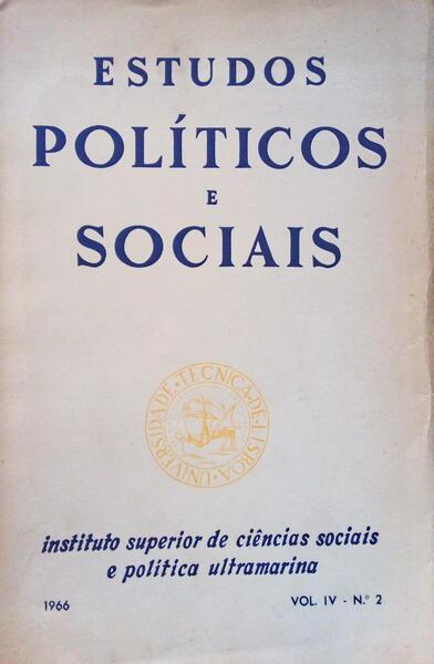 ESTUDOS POLÃTICOS E SOCIAIS, VOL. IV, N.Âº 2.