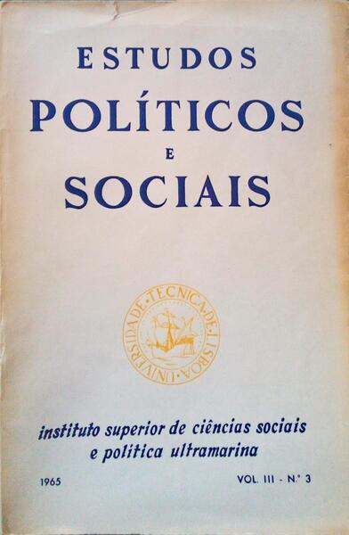ESTUDOS POLÃTICOS E SOCIAIS, VOL. III, N.Âº 3.