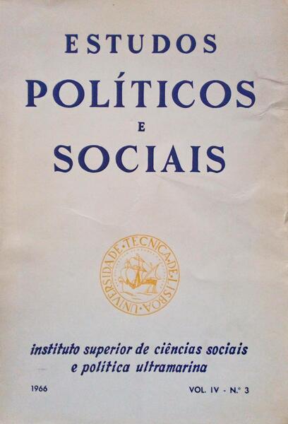 ESTUDOS POLÃTICOS E SOCIAIS, VOL. IV, N.Âº 3.