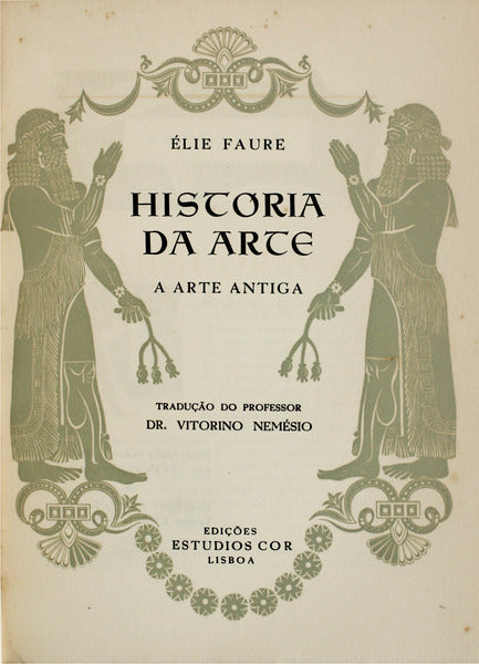 HISTÃ“RIA DA ARTE. [5 VOLS.]