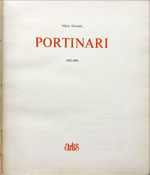 PORTINARI, 1903-1962.