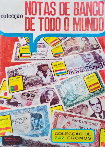 COLECÃ‡ÃƒO: NOTAS DE BANCO-DE-TODO O MUNDO.