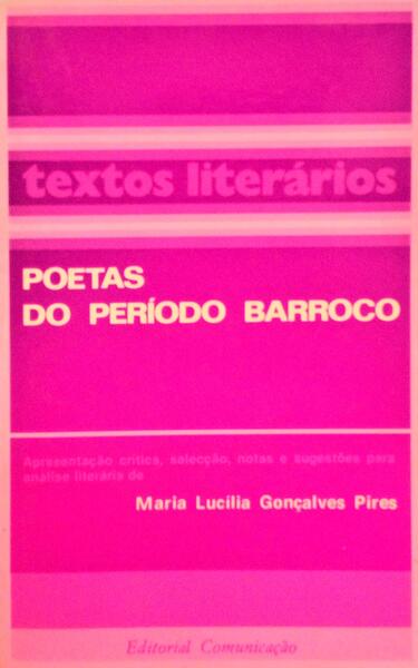 POETAS DO PERÃODO BARROCO.