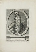 GRAVURA - SÃ‰C. XVIII - D. HENRIQUE INFANTE DE PORTUGAL.