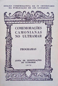 COMEMORAÃ‡Ã•ES CAMONIANAS NO ULTRAMAR.