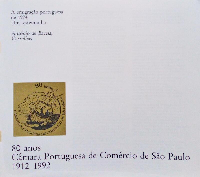 A EMIGRAÃ‡ÃƒO PORTUGUESA DE 1974, UM TESTEMUNHO.
