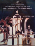 ANTIGUIDADES, OBJECTOS DE ARTE, PINTURA MODERNA E CONTEMPORÃ‚NEA. LEIRIA E NASCIMENTO. JANEIRO 1995.