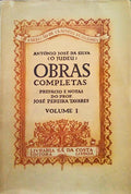 OBRAS COMPLETAS, VOLUME I. [BROCHADO - TIR. ESPECIAL]