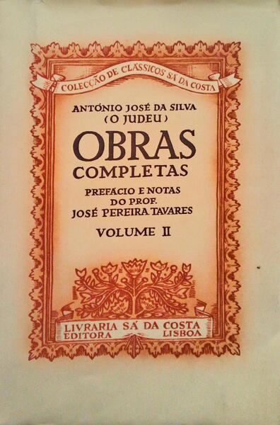 OBRAS COMPLETAS, VOLUME II. [BROCHADO - TIR. ESPECIAL]