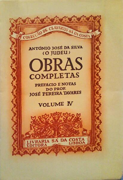 OBRAS COMPLETAS, VOLUME IV. [BROCHADO - TIR. ESPECIAL]