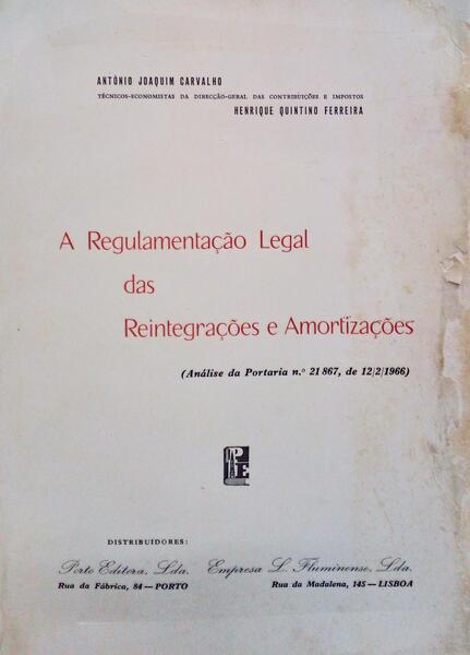 A REGULAMENTAÃ‡ÃƒO LEGAL DAS REINTEGRAÃ‡Ã•ES E AMORTIZAÃ‡Ã•ES.