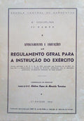 APONTAMENTOS E ANOTAÃ‡Ã•ES AO REGULAMENTO GERAL PARA A INSTRUÃ‡ÃƒO DO EXÃ‰RCITO.