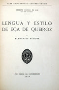 LENGUA Y ESTILO DE EÃ‡A DE QUEIROZ.