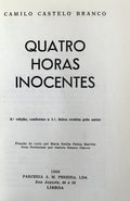 QUATRO HORAS INOCENTES.